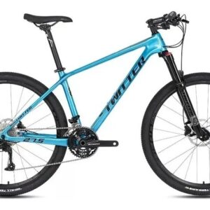 Bicicleta Mtb Twitter Leopard Carbono 30v Disco Hidr Linda