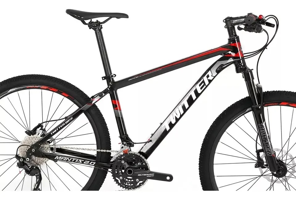 Bicicleta Mtb Twitter Mantis 2.0 Disco Hidr. 30 Velocidades